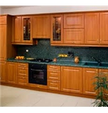 Tủ bếp gỗ dổi