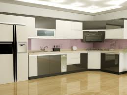 Tủ bếp laminate phong cách hiện đại